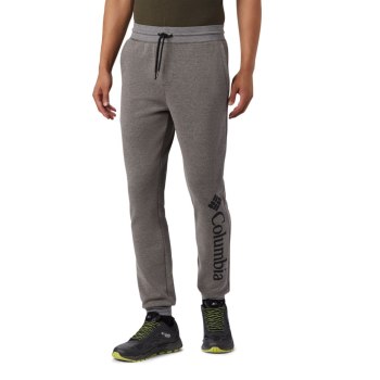 Columbia Muške Hlače - Lodge Double Knit Jogger Sive | HVJX-73249